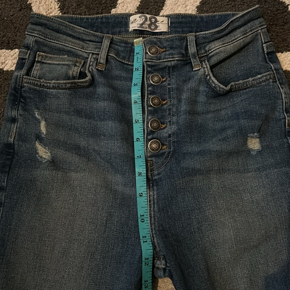 Free People Skinny Distressed jeans 28 - Picture 5 of 7